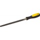 Напильник STAYER 16603-25-3 "PROFI" трехгранный, с двухкомпонентной рукояткой, № 2, 250мм 